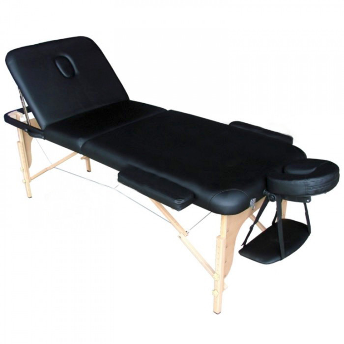 Lettino da Massaggio Nero